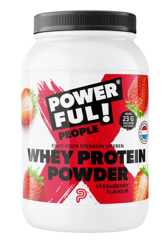 Powerful People Whey Protein Powder Strawberry