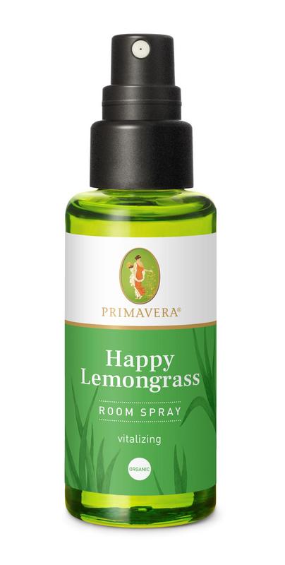 Primavera Roomspray Happy Lemongrass Bio
