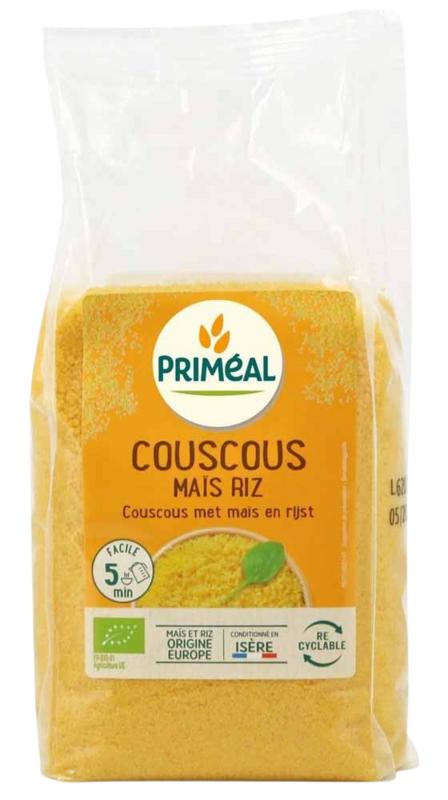 Primeal Couscous Mais Rijst Bio