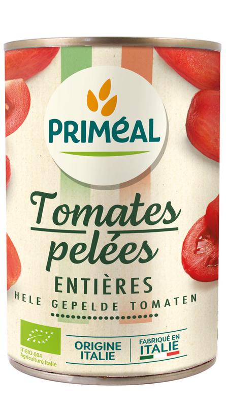 Primeal Gepelde Tomaten Zonder Zout Bio
