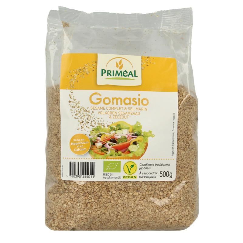 Primeal Gomasio Volkoren Sesamzaad En Zeezout Bio