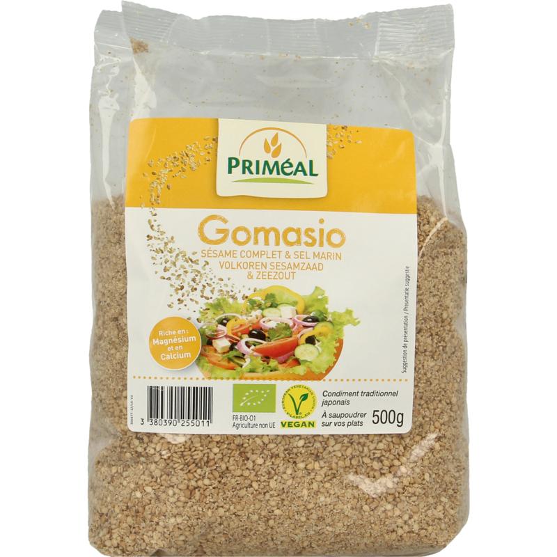 Primeal Gomasio Volkoren Sesamzaad En Zeezout Bio