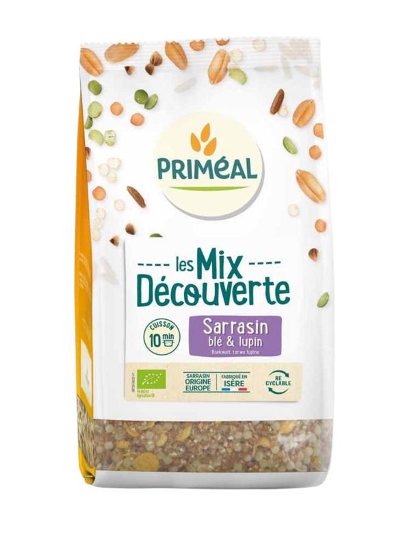 Primeal Granenmix Van Boekweit Tarwe & Lupine Bio