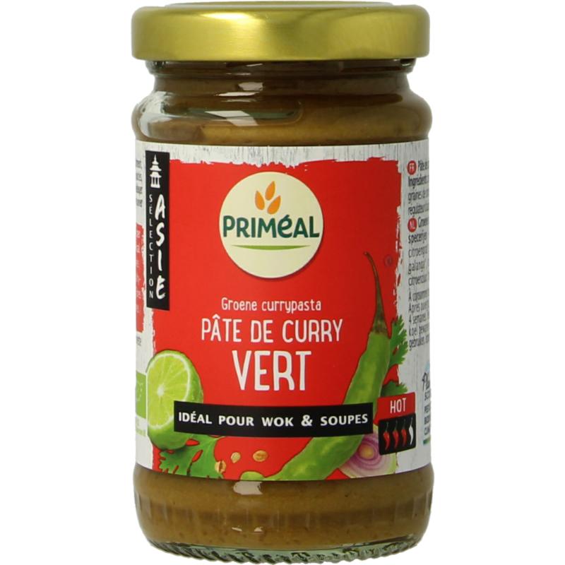 Primeal Groene Curry Pasta Bio