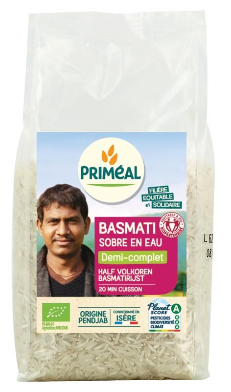 Primeal Halfvolkoren Basmati Rijst Bio