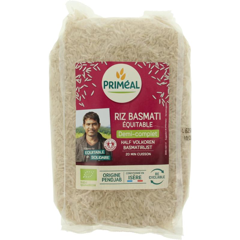 Primeal Halfvolkoren Basmati Rijst Bio