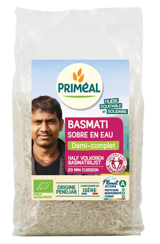 Primeal Halfvolkoren Basmati Rijst Bio