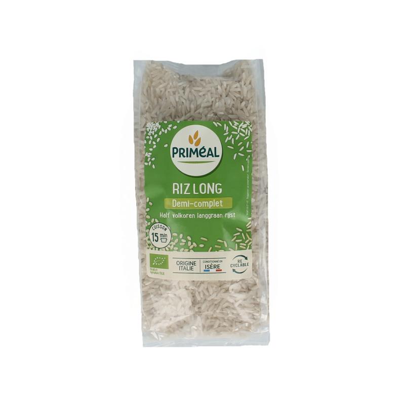 Primeal Halfvolkoren Langgraan Rijst Bio