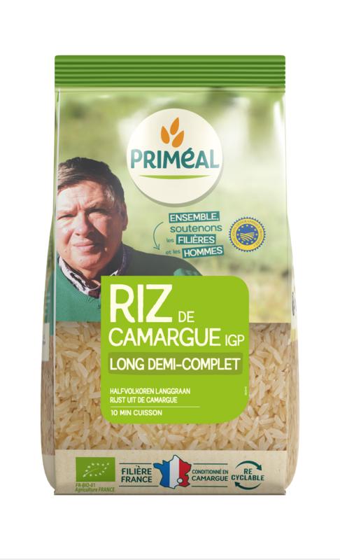 Primeal Halfvolkoren Langgraan Rijst Camargue Bio