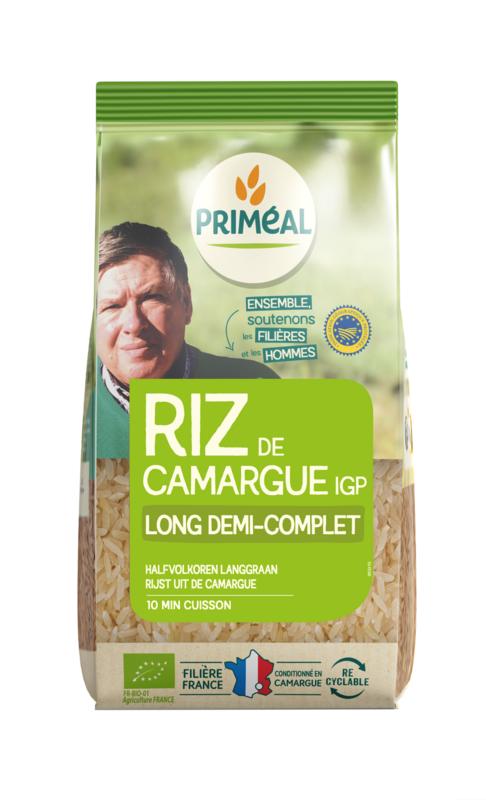Primeal Halfvolkoren Langgraan Rijst Camargue Bio