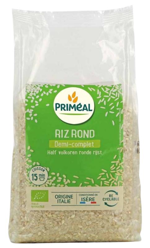 Primeal Halfvolkoren Ronde Rijst Bio