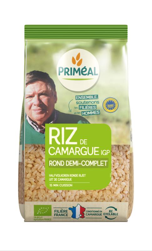Primeal Halfvolkoren Ronde Rijst Camargue Bio