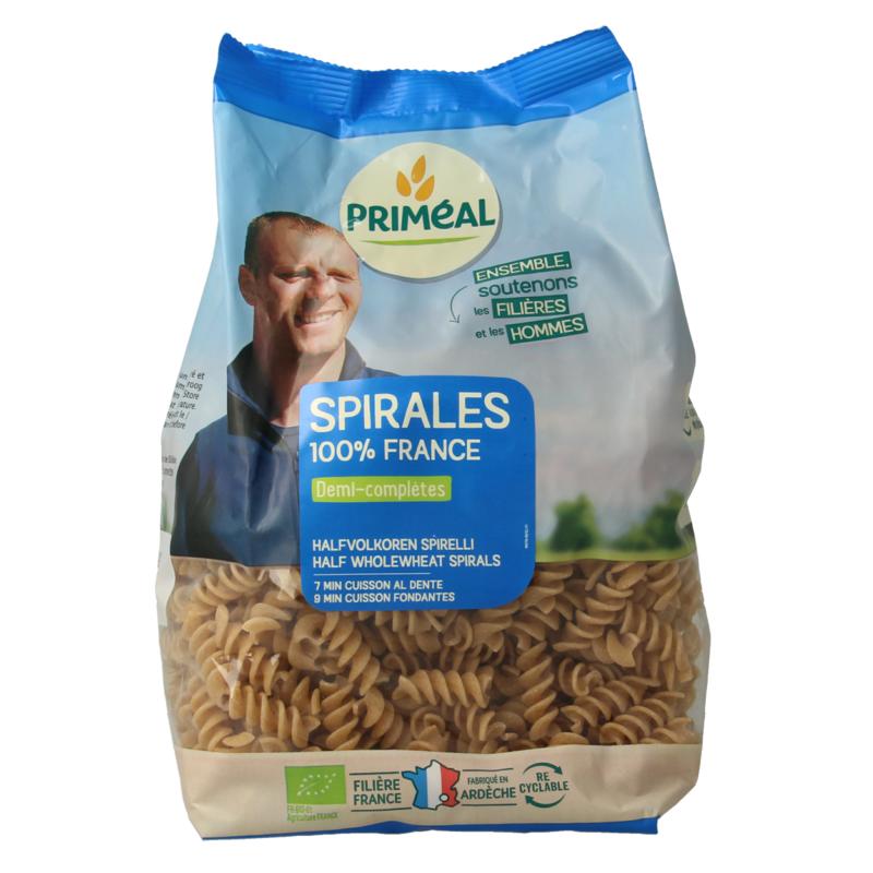 Primeal Halfvolkoren Spiralen Bio
