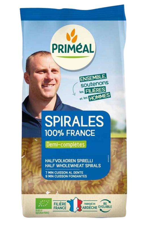 Primeal Halfvolkoren Spiralen Bio