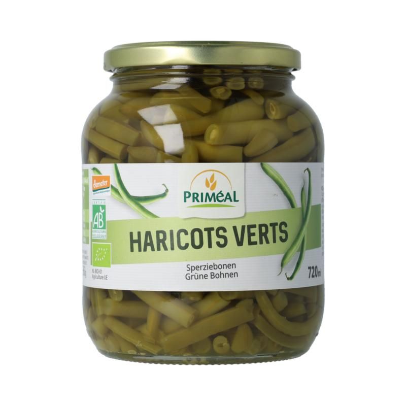 Primeal Haricots Verts Sperziebonen Demeter Bio