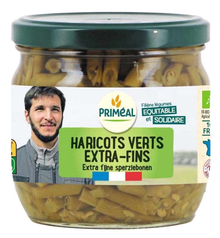 Primeal Haricots Verts Sperziebonen Extra Fijn Bio