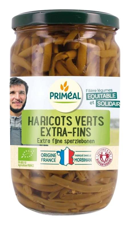 Primeal Haricots Verts Sperziebonen Extra Fijn Bio