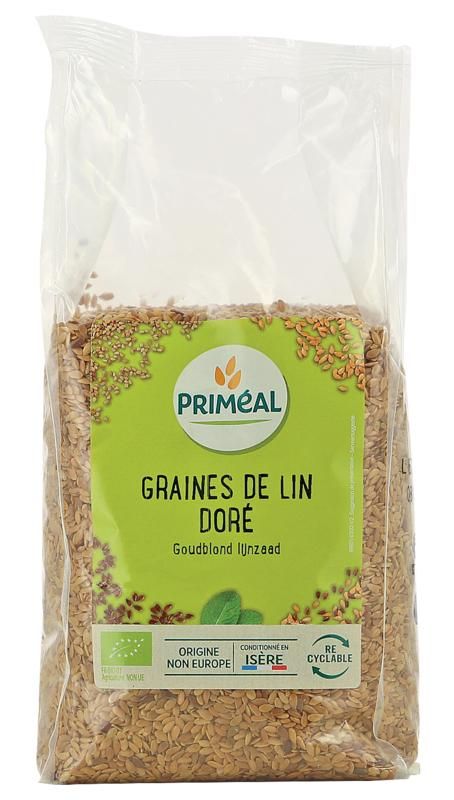 Primeal Lijnzaad Goudblond Bio