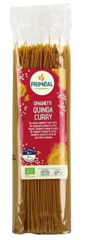 Primeal Organic Spaghetti Tarwe Quinoa Curry Bio
