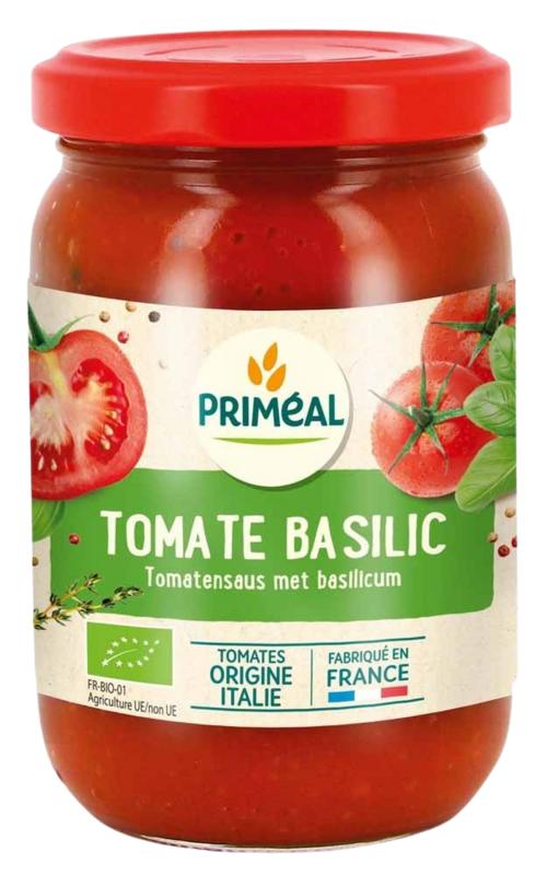 Primeal Pastasaus Tomaten Basilicum Bio