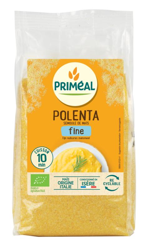 Primeal Polenta Fijn Volkoren Maismeel Bio