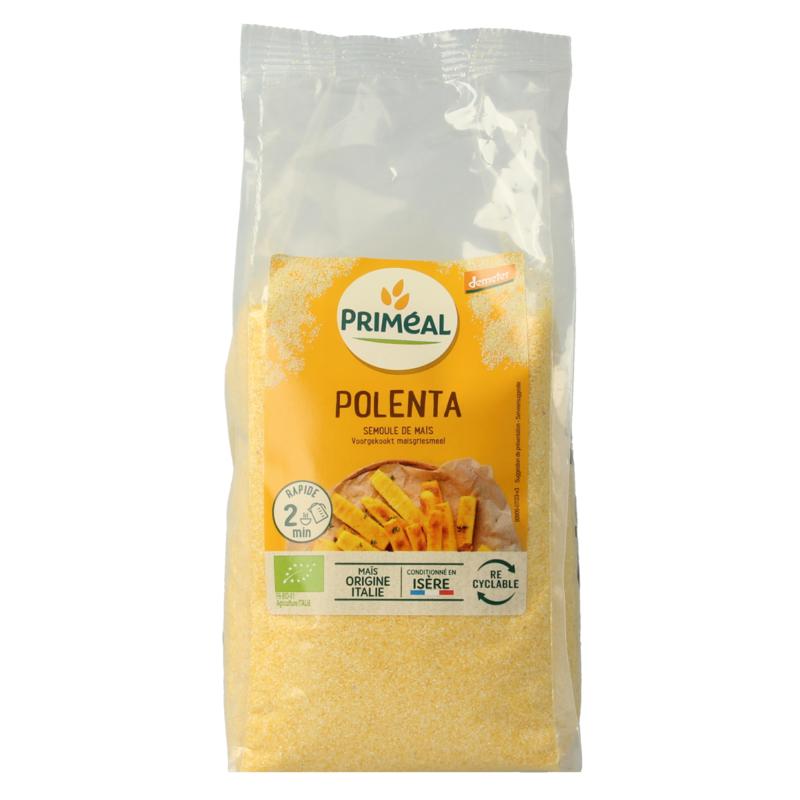 Primeal Polenta Voorgekookte Maisgriesmeel Bio