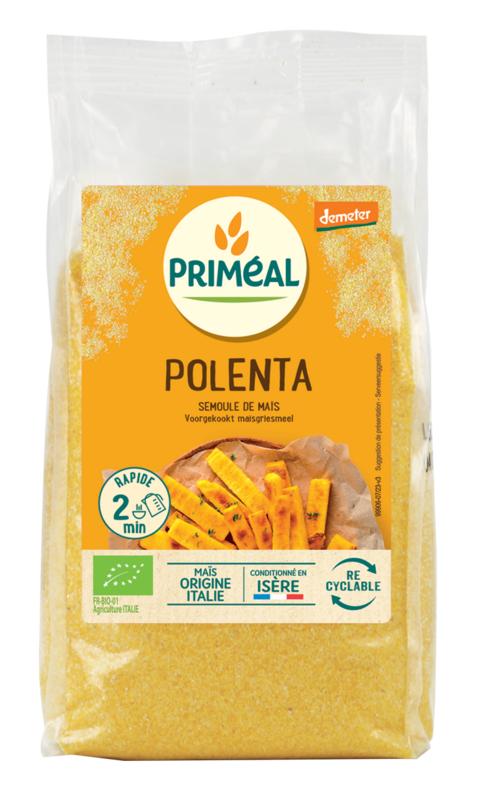 Primeal Polenta Voorgekookte Maisgriesmeel Bio