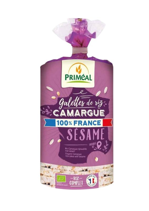 Primeal Rice Cakes Camargue With Sesam Bio