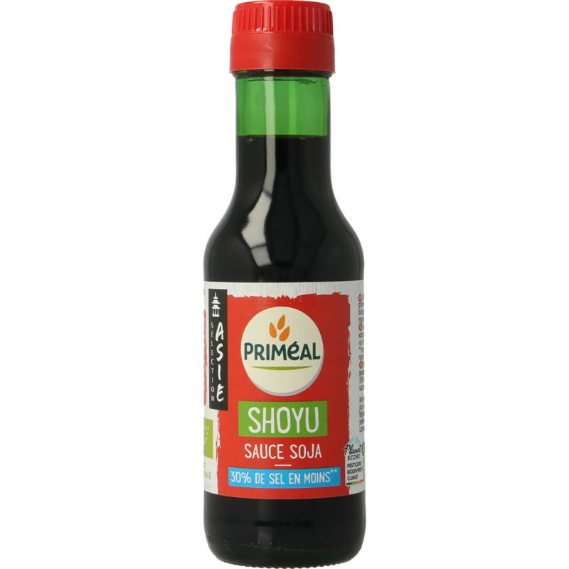 Primeal Sojasaus 30% Minder Zout Bio
