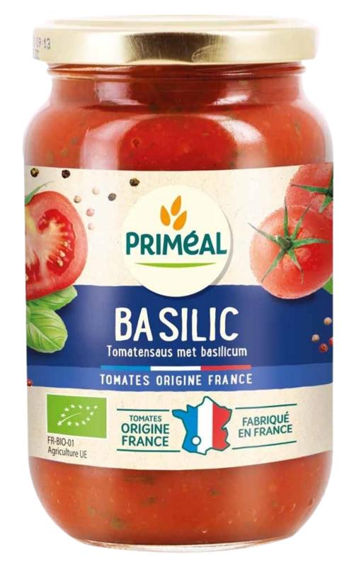 Primeal Tomatensaus Bascilicum Uit Frankrijk Bio