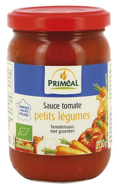 Primeal Tomatensaus Met Groenten Bio