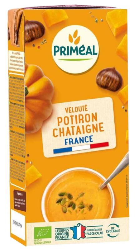 Primeal Veloute Gebonden Soep Pompoen Kastanje Bio