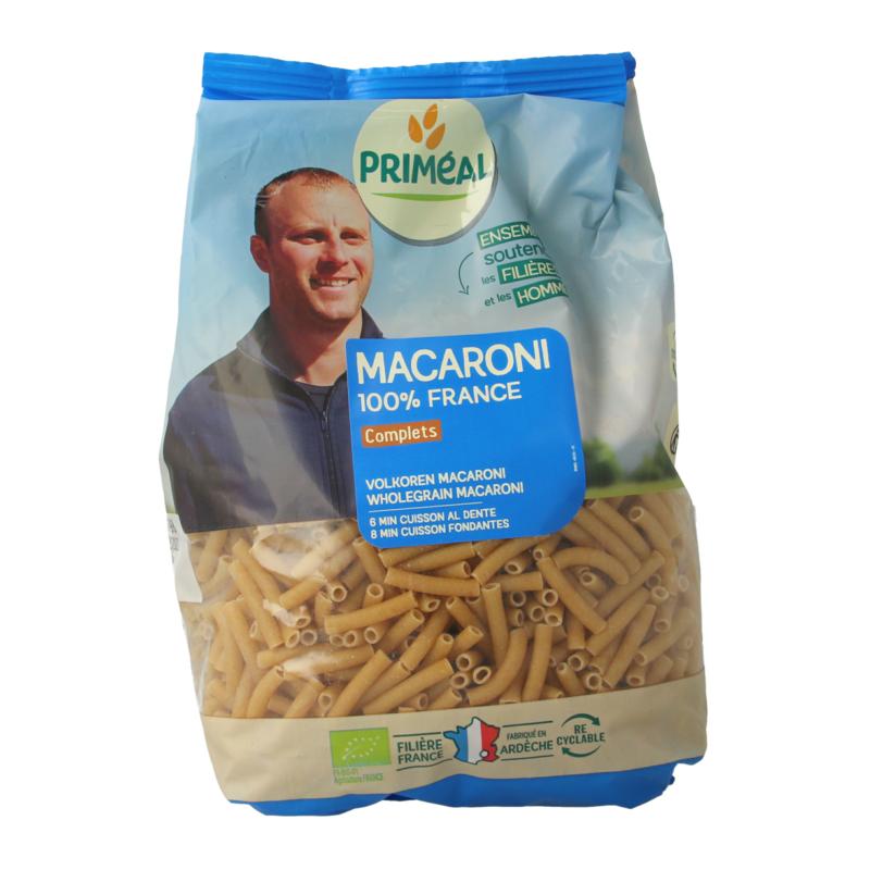 Primeal Volkoren Macaroni Bio