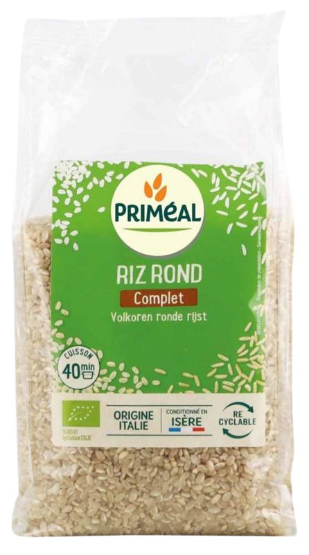 Primeal Volkoren Ronde Rijst Uit Italie Bio