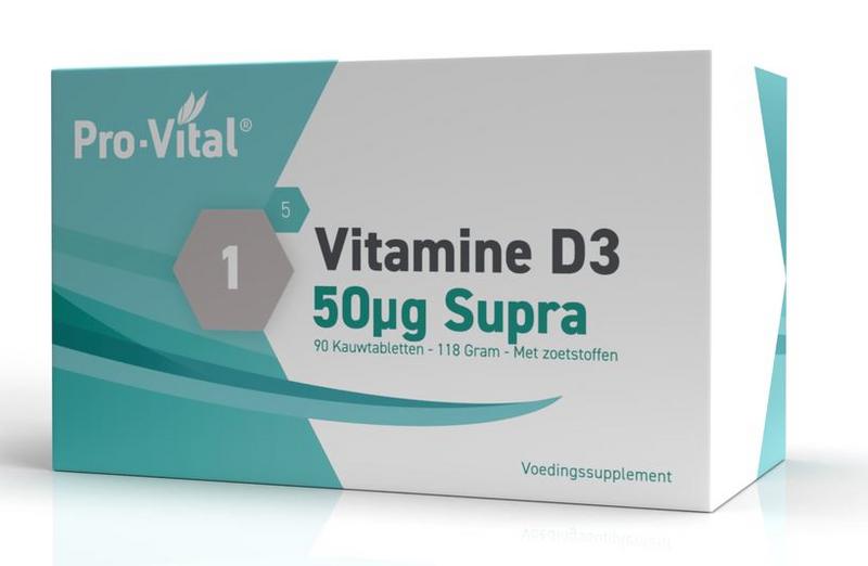 Pro-Vital Vitamine D3 50Mcg Supra