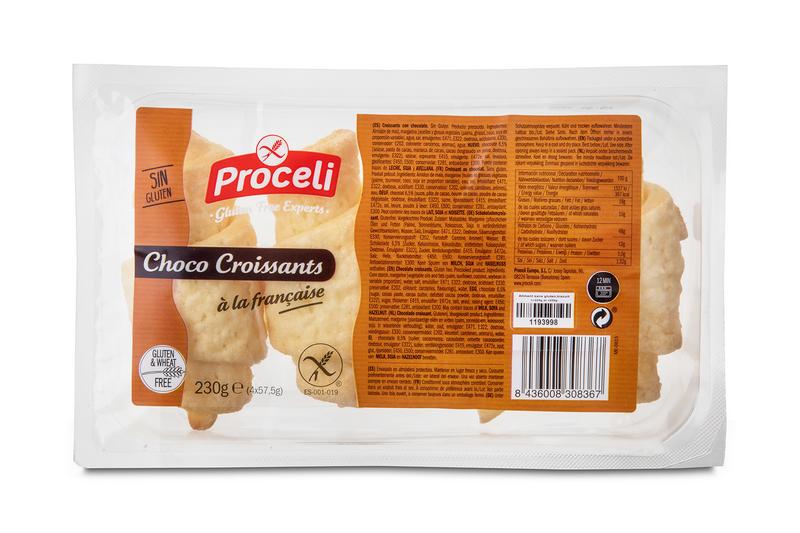 Proceli Croissant Choco 4 Stuks