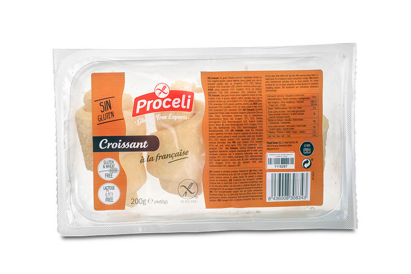 Proceli Croissant Glutenvrij 4 Stuks