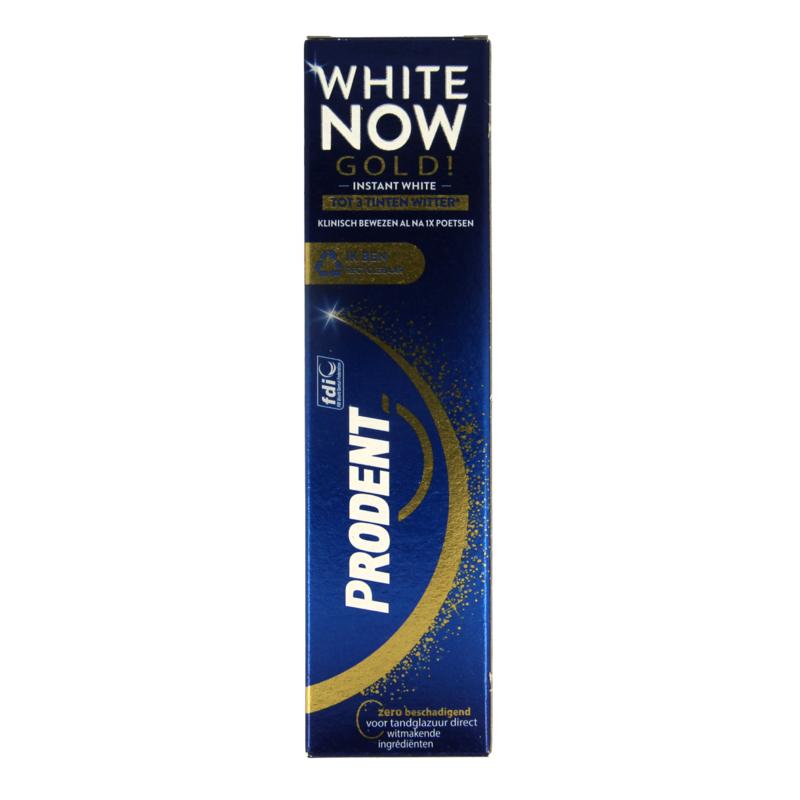 Prodent Tandpasta White Now Gold