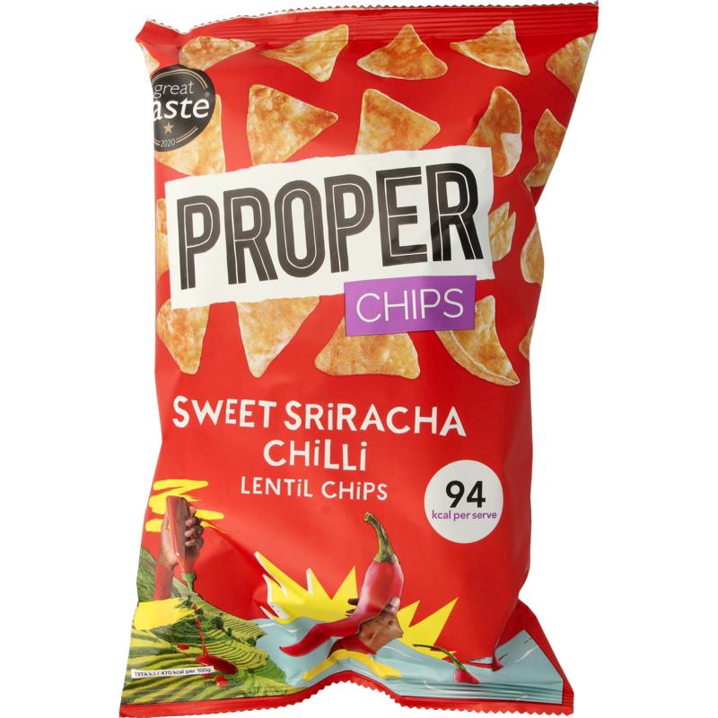 Proper Chips Chips Sweet Sriacha Glutenvrij