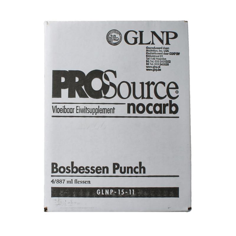 Prosource Nocarb Bosbessen 887Ml
