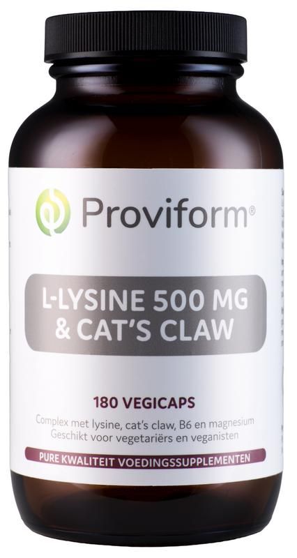 Proviform L-Lysine 500Mg & Cat's Claw