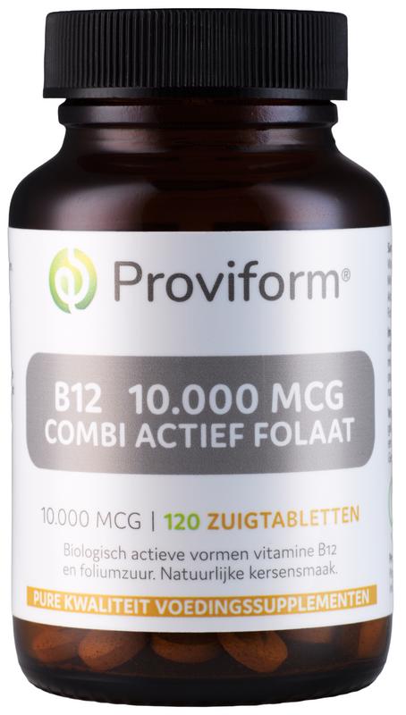 Proviform Vitamine B12 10.000Mcg Combi Actief Folaat
