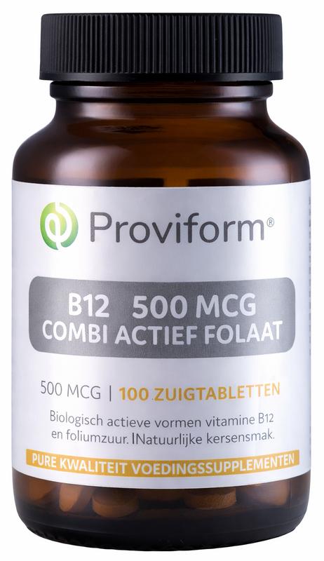 Proviform Vitamine B12 500Mcg Combi Actief Folaat
