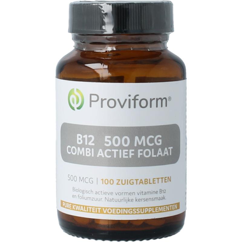 Proviform Vitamine B12 500Mcg Combi Actief Folaat