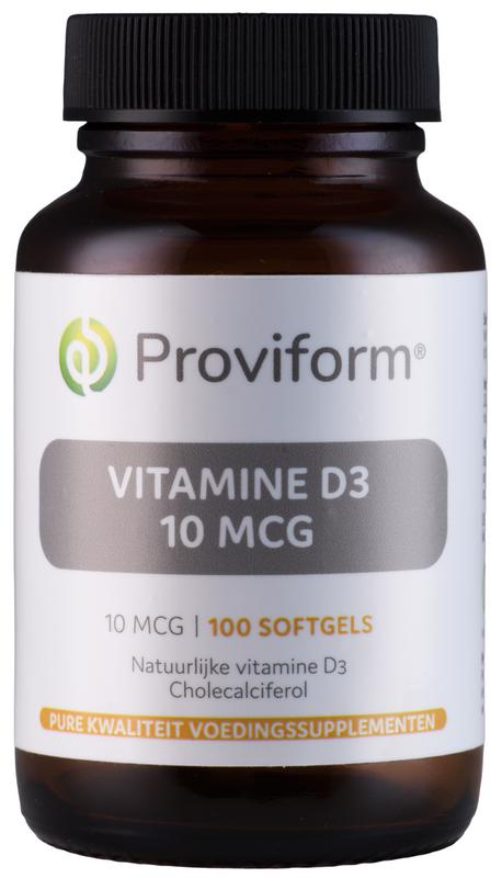 Proviform Vitamine D3 10Mcg