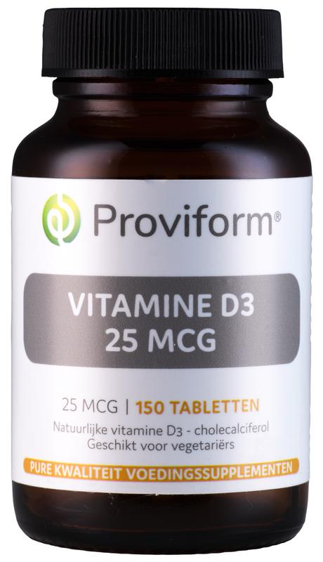 Proviform Vitamine D3 25Mcg (1000Ie)