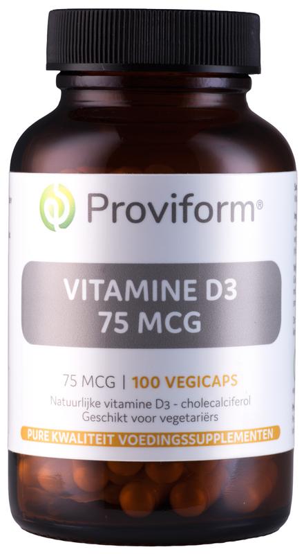 Proviform Vitamine D3 75Mcg