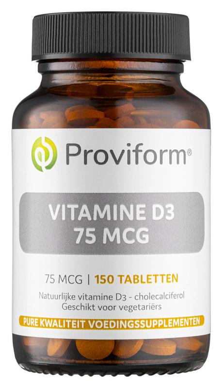 Proviform Vitamine D3 75Mcg