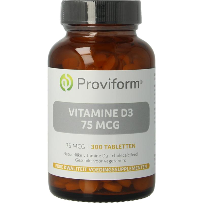 Proviform Vitamine D3 75Mcg