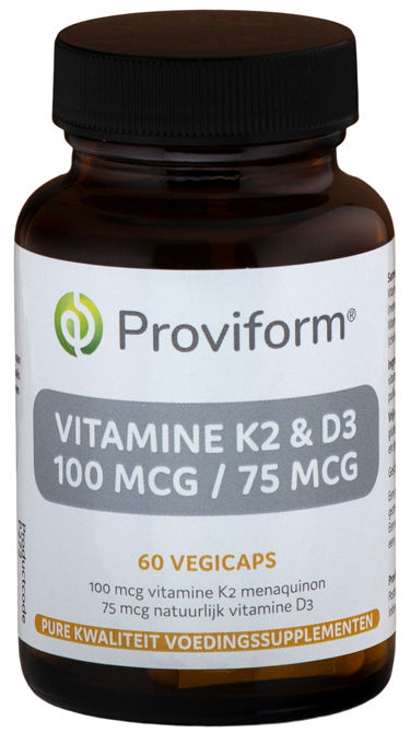 Proviform Vitamine K2 100Mcg & D3 75Mcg